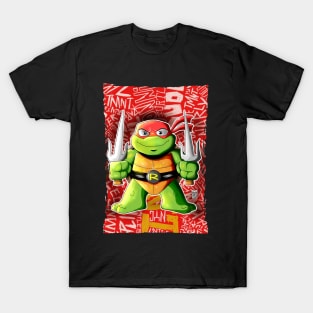 TMNT Mutant Mayhem Tuttle tot Raph T-Shirt